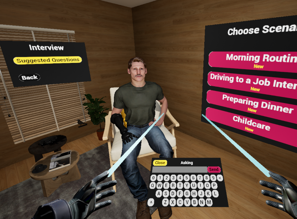 Interview Text to Speech Screenshot