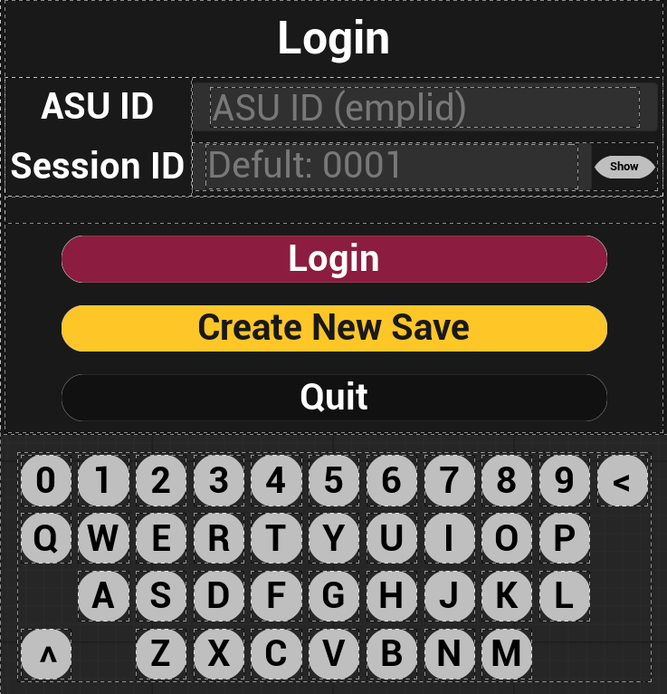 Login Screenshot